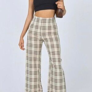 Princess Polly plaid trouser
